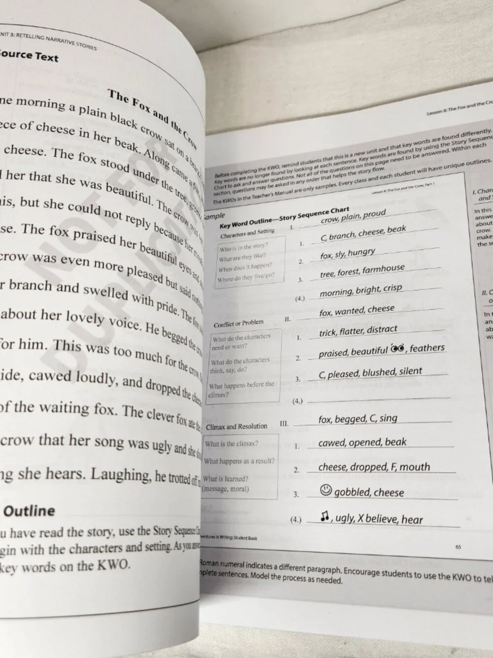 Adventures in Writing Teachers Manual Spiral Book